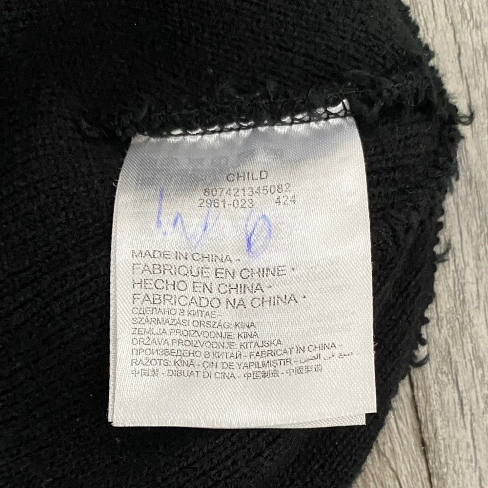 Nike Kids Black Knit Beanie